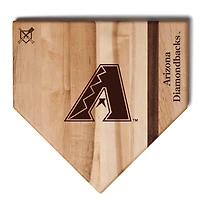 Baseball BBQ Arizona Diamondbacks 17'' x 17'' Home Plate Cutting Board