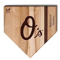 Baseball BBQ Baltimore Orioles 17'' x 17'' Home Plate Cutting Board