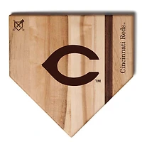 Baseball BBQ Cincinnati Reds 17'' x 17'' Home Plate Cutting Board