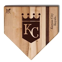 Baseball BBQ Kansas City Royals 17'' x 17'' Home Plate Cutting Board