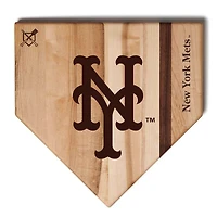 Baseball BBQ New York Mets 17'' x 17'' Home Plate Cutting Board