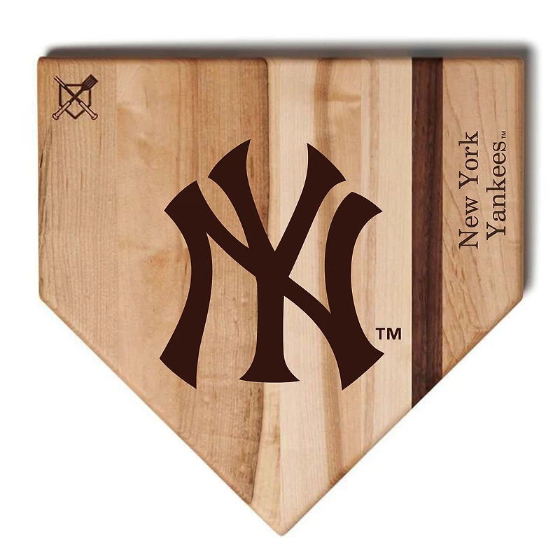 Baseball BBQ New York Yankees 17'' x 17'' Home Plate Cutting Board