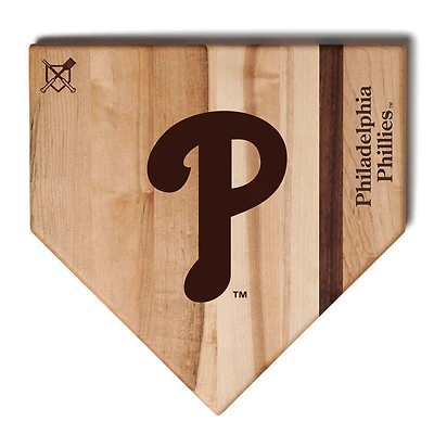 Baseball BBQ Philadelphia Phillies 17'' x 17'' Home Plate Cutting Board