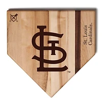 Baseball BBQ St. Louis Cardinals 17'' x 17'' Home Plate Cutting Board