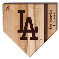 Baseball BBQ Los Angeles Dodgers 12'' x 12'' Home Plate Cutting Board