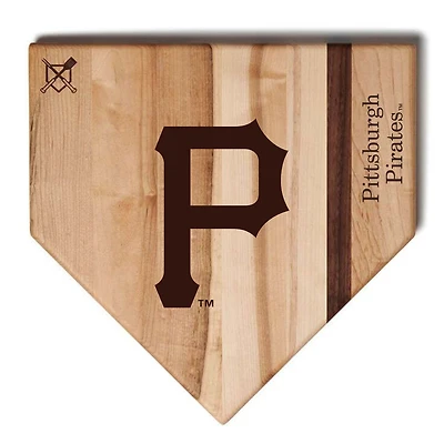 Baseball BBQ Pittsburgh Pirates 12'' x 12'' Home Plate Cutting Board