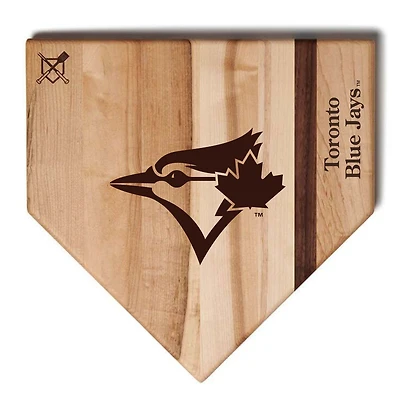 Baseball BBQ Toronto Blue Jays 12'' x 12'' Home Plate Cutting Board