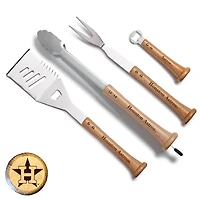 Baseball BBQ Houston Astros Home Run Grill Set