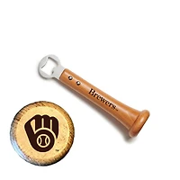 Baseball BBQ Milwaukee Brewers Pickoff Bottle Opener