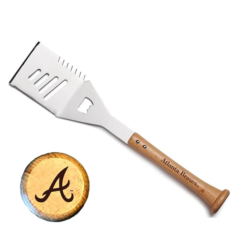 Baseball BBQ Atlanta Braves Slider Spatula