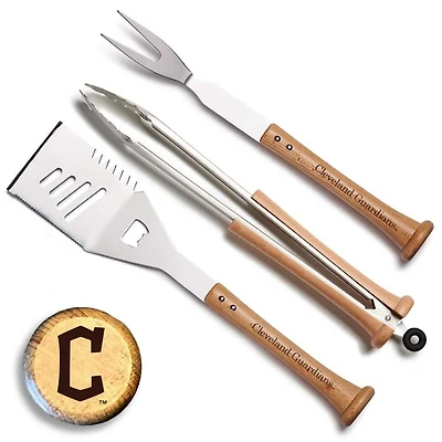 Baseball BBQ Cleveland Guardians Triple Play Combo Set