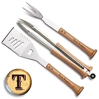Baseball BBQ Texas Rangers Triple Play Combo Set