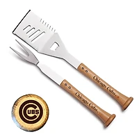 Baseball BBQ Chicago Cubs Turn Two Combo Set