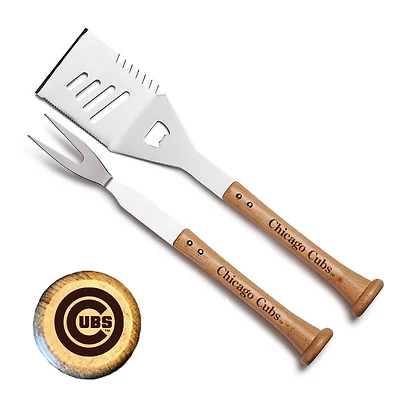 Baseball BBQ Chicago Cubs Turn Two Combo Set