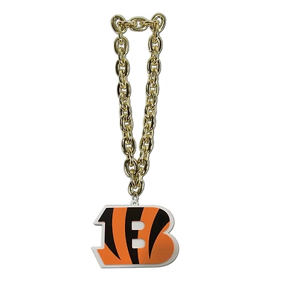 Cincinnati Bengals Oversized Superfan Chain Necklace