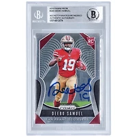 Deebo Samuel San Francisco 49ers Autographed 2019 Panini Prizm #346 Beckett Fanatics Witnessed Authenticated Rookie Card