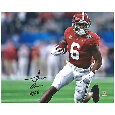 Trey Sanders Alabama Crimson Tide Autographed 8" x 10" Running Photograph