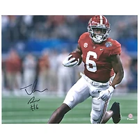 Trey Sanders Alabama Crimson Tide Autographed 16" x 20" Running Photograph