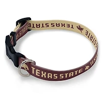 WinCraft Texas State Bobcats Adjustable Pet Collar
