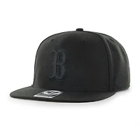 Boston Red Sox '47 Primary Team Logo Snapback Adjustable Hat – Black