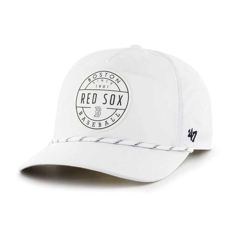 Boston Red Sox '47 Primary Team Logo Suburbia Captain Snapback Hat – White
