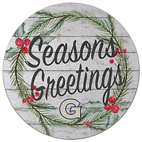 Georgetown Hoyas 20'' x 20'' Season's Greetings Circle