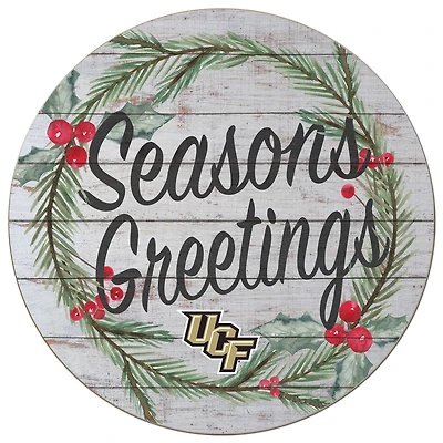 UCF Knights 20'' x 20'' Season's Greetings Circle