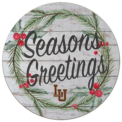 Lehigh Mountain Hawks 20'' x 20'' Season's Greetings Circle