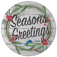 Delaware Fightin' Blue Hens 20'' x 20'' Season's Greetings Circle