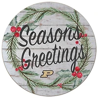 Purdue Boilermakers 20'' x 20'' Season's Greetings Circle