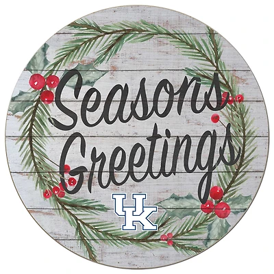 Kentucky Wildcats 20'' x 20'' Season's Greetings Circle