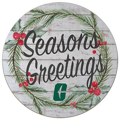 Charlotte 49ers 20'' x 20'' Season's Greetings Circle