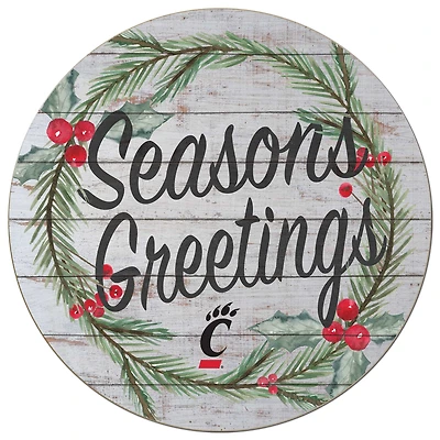 Cincinnati Bearcats 20'' x 20'' Season's Greetings Circle