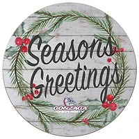 Gonzaga Bulldogs 20'' x 20'' Season's Greetings Circle
