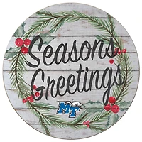 MTSU Blue Raiders 20'' x 20'' Season's Greetings Circle