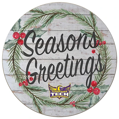 Tennessee Tech Golden Eagles 20'' x 20'' Season's Greetings Circle