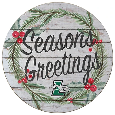 Loyola Greyhounds 20'' x 20'' Season's Greetings Circle