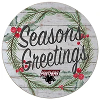 Clark Atlanta University Panthers 20'' x 20'' Season's Greetings Circle