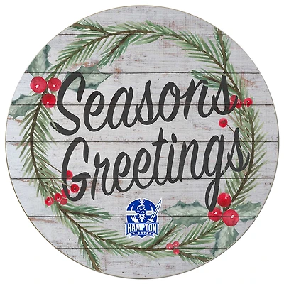 Hampton Pirates 20'' x 20'' Season's Greetings Circle