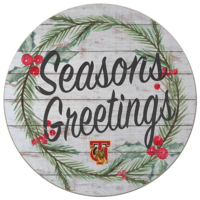 Tuskegee Golden Tigers 20'' x 20'' Season's Greetings Circle