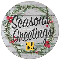 XULA Gold 20'' x 20'' Season's Greetings Circle