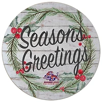 Savannah State Tigers 20'' x 20'' Season's Greetings Circle