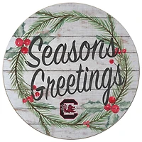 South Carolina Gamecocks 20'' x 20'' Season's Greetings Circle