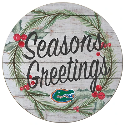 Florida Gators 20'' x 20'' Season's Greetings Circle