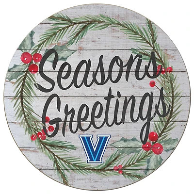 Villanova Wildcats 20'' x 20'' Season's Greetings Circle