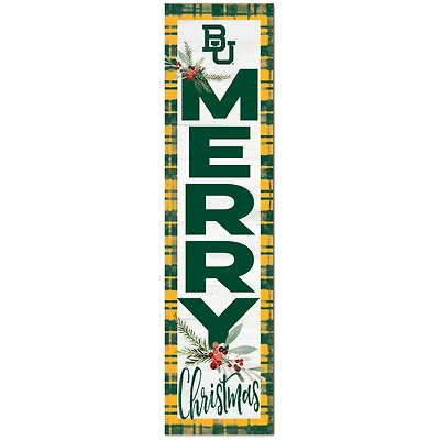 Baylor Bears 12'' x 48'' Outdoor Christmas Leaner