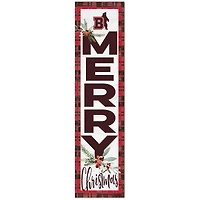 Brown Bears 12'' x 48'' Outdoor Christmas Leaner