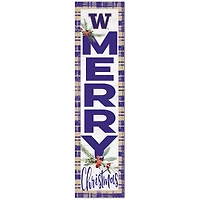 Washington Huskies 12'' x 48'' Outdoor Christmas Leaner