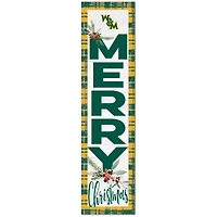 William & Mary Tribe 12'' x 48'' Outdoor Christmas Leaner