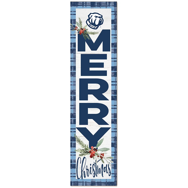 Citadel Bulldogs 12'' x 48'' Outdoor Christmas Leaner
